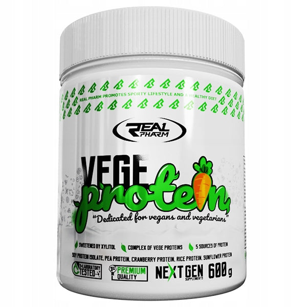 Vegetarian Vegetable Protein Real Pharm Vege Protein 600g VANILLA Medical device no