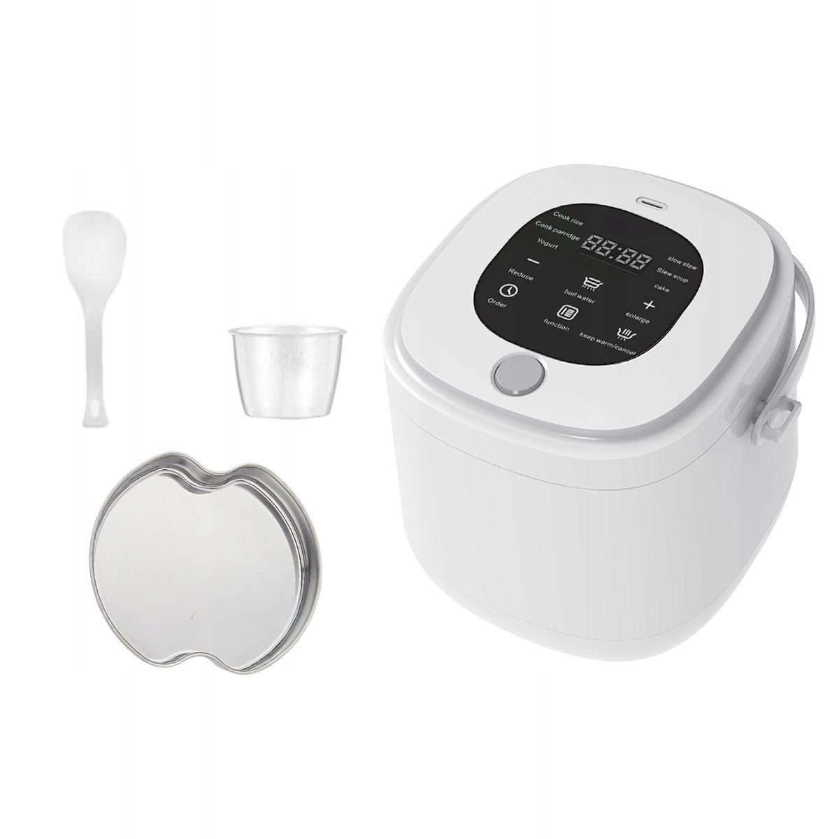 Vehicle 2L Rice Cooker Fast Heating Leakproof Professional 12V Car Packaging status original