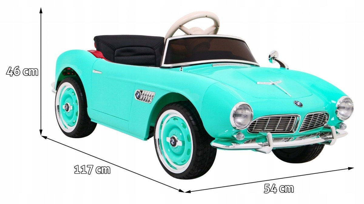 Vehicle BMW 507 Retro for children Green Brand Ramiz