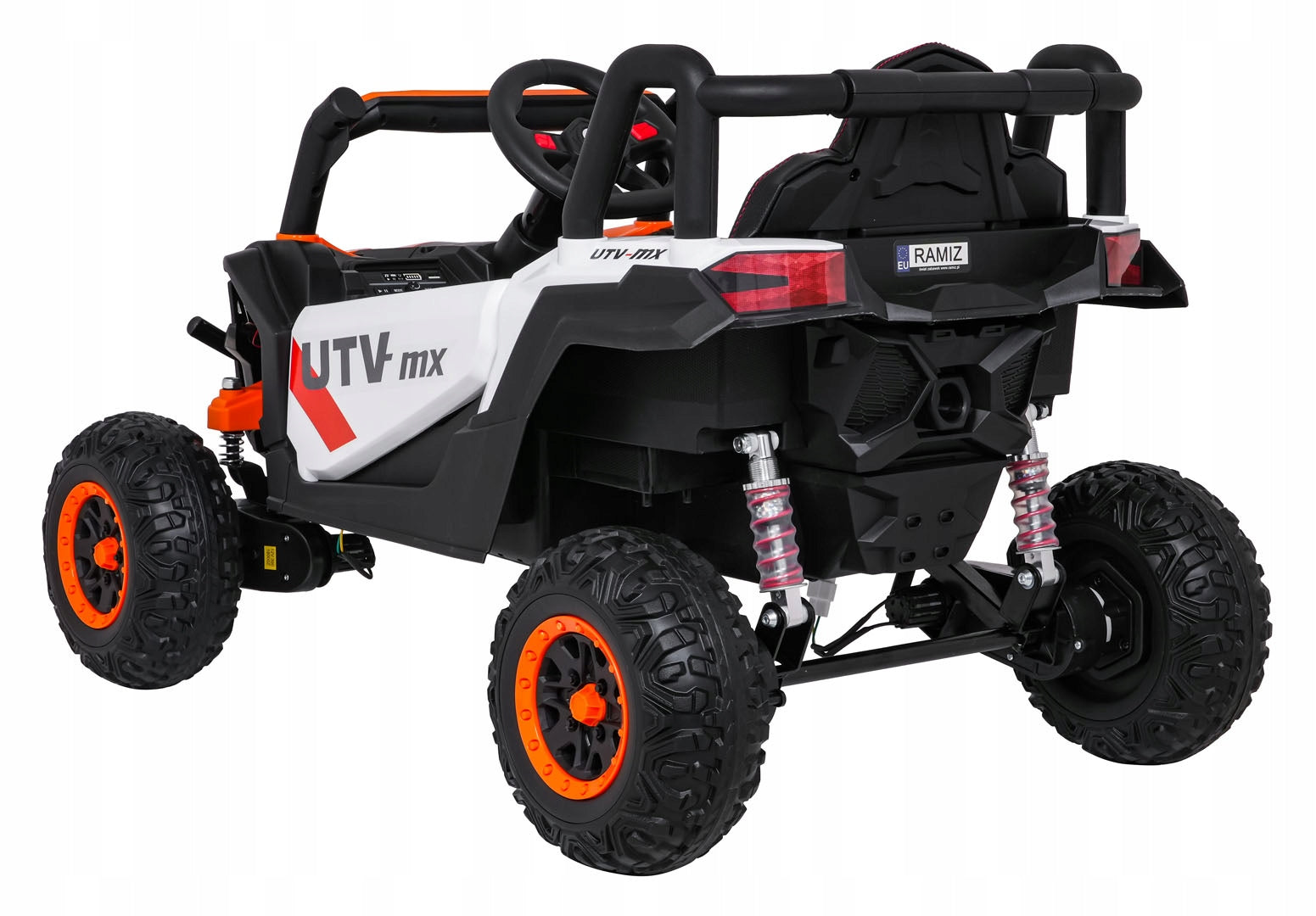Vehicle Buggy Madman UTV-MX White Batteries included yes