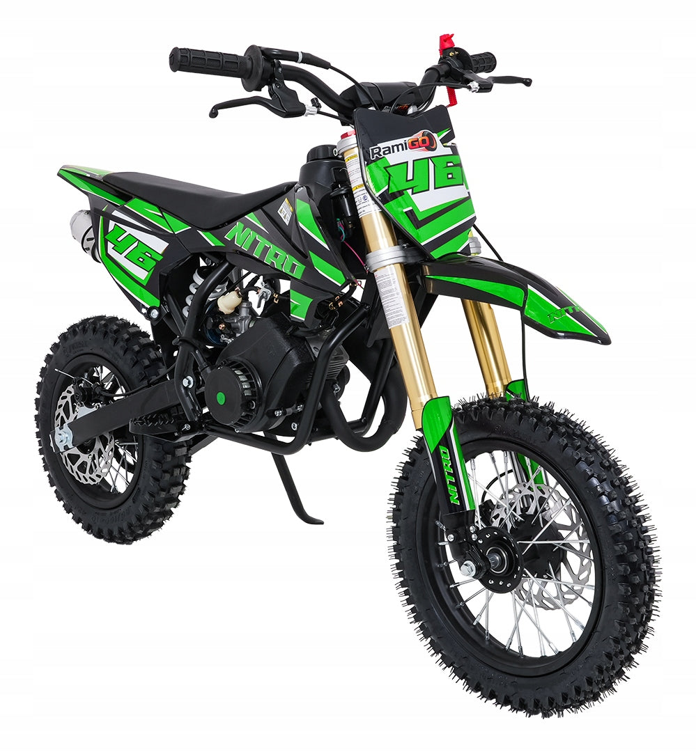 Vehicle Motor Combustion NITRO 60cc Green Maximum speed 50 km/h