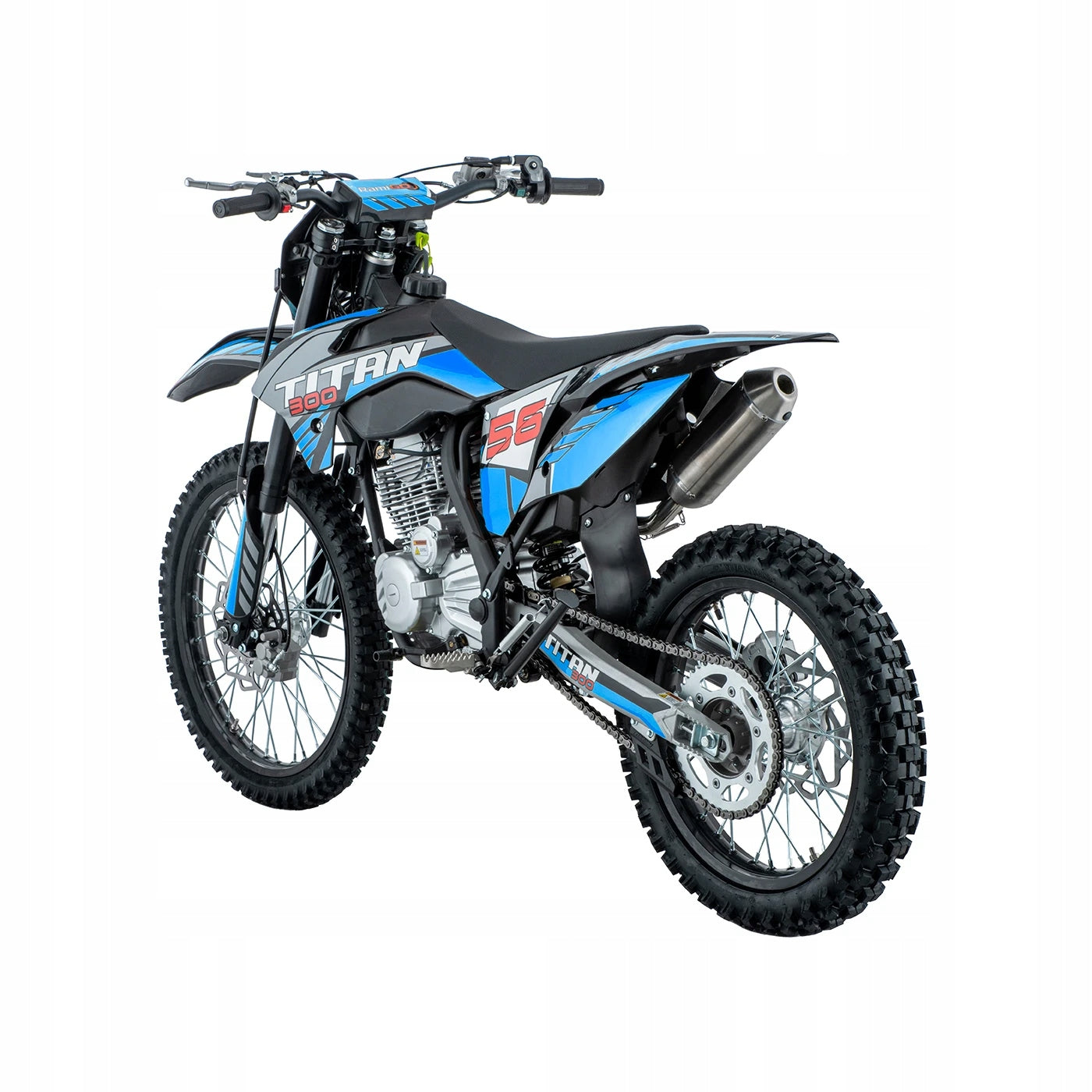Vehicle Motor Combustion TITAN 300cc Blue Brand Ramiz