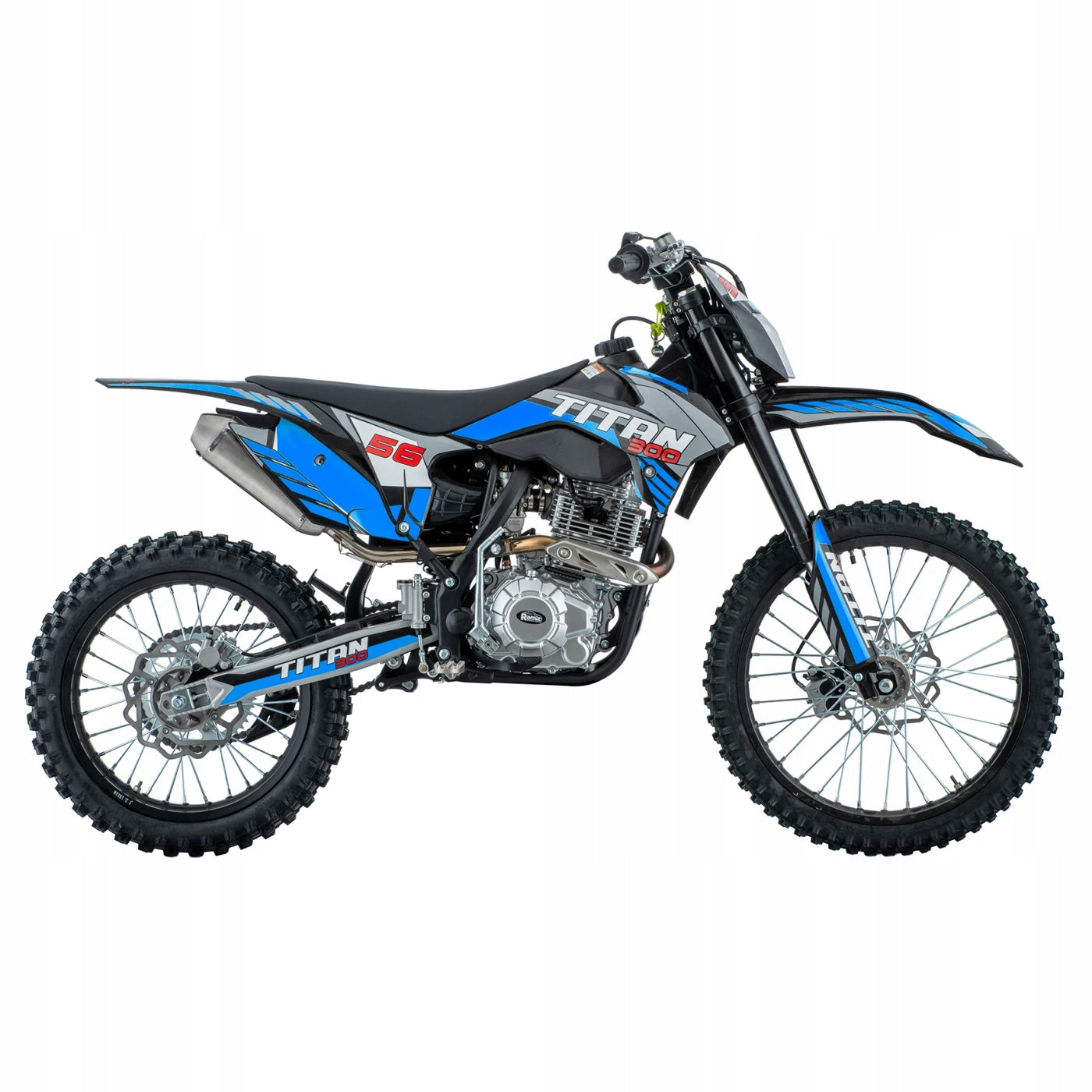 Vehicle Motor Combustion TITAN 300cc Blue Packaging status original