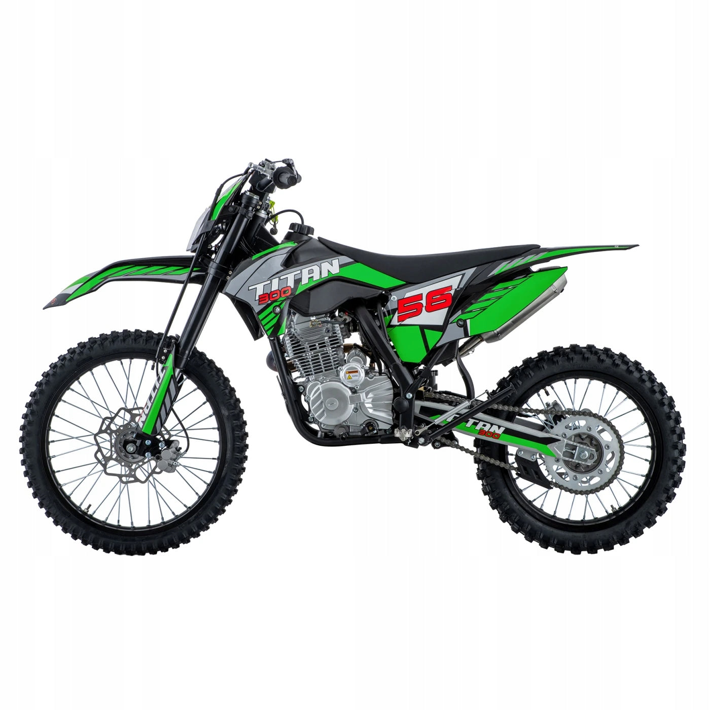 Vehicle Motor Combustion TITAN 300cc Green Brand Ramiz