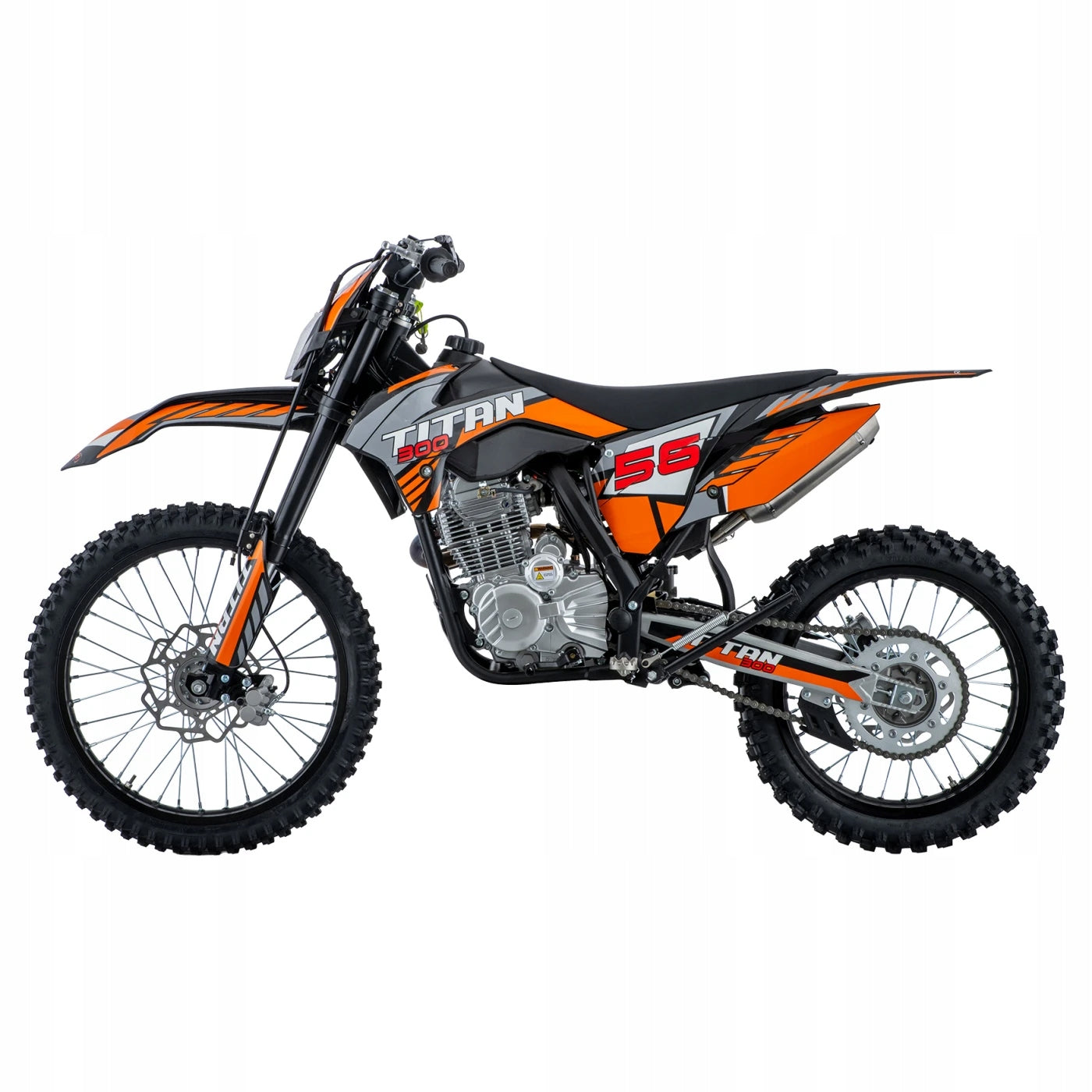 Vehicle Motor Combustion TITAN 300cc Orange Packaging status original