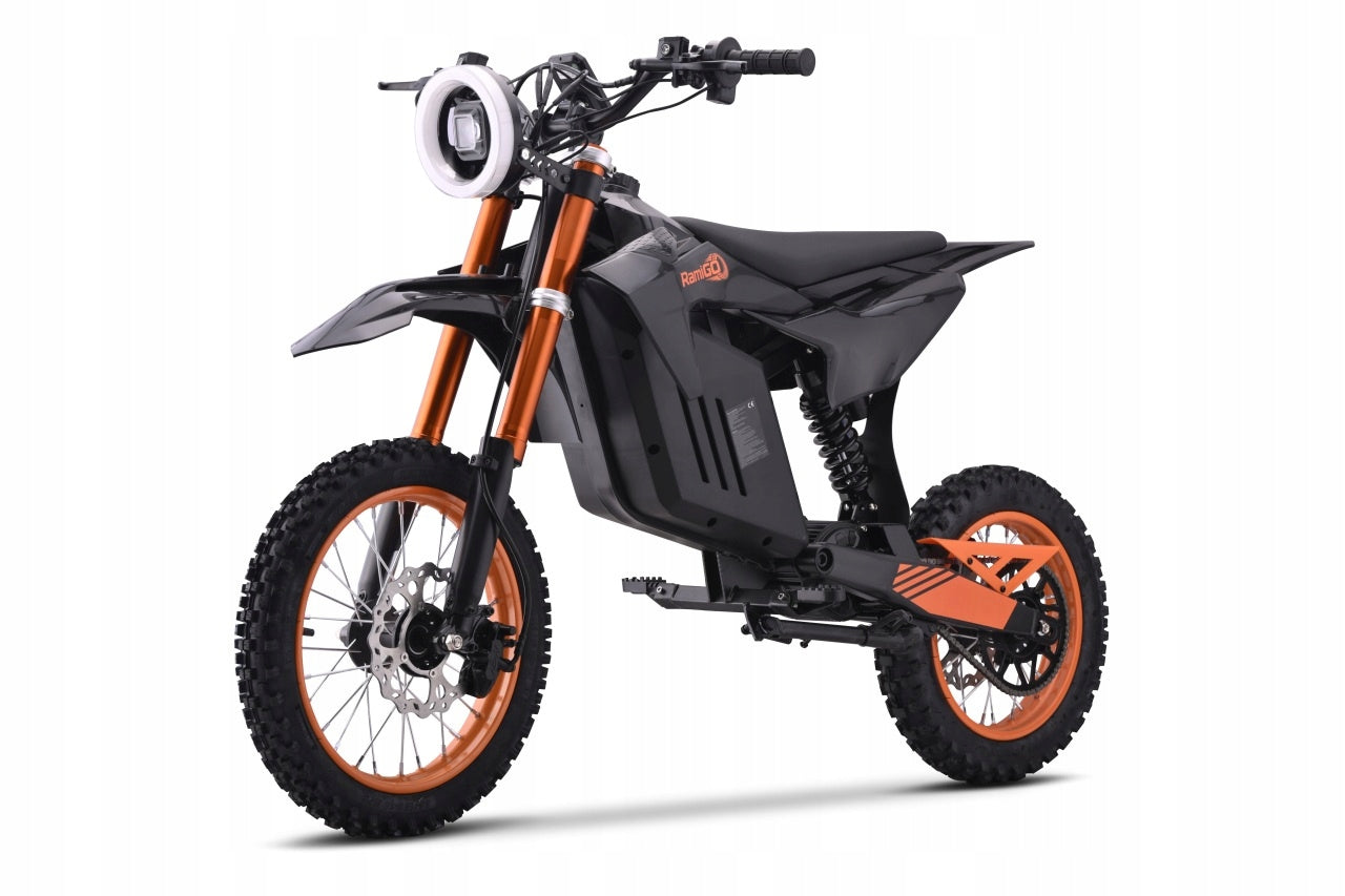 Vehicle Motor Electric E-RIDER X Black Front Lamp + Light Switch Maximum speed 50 km/h