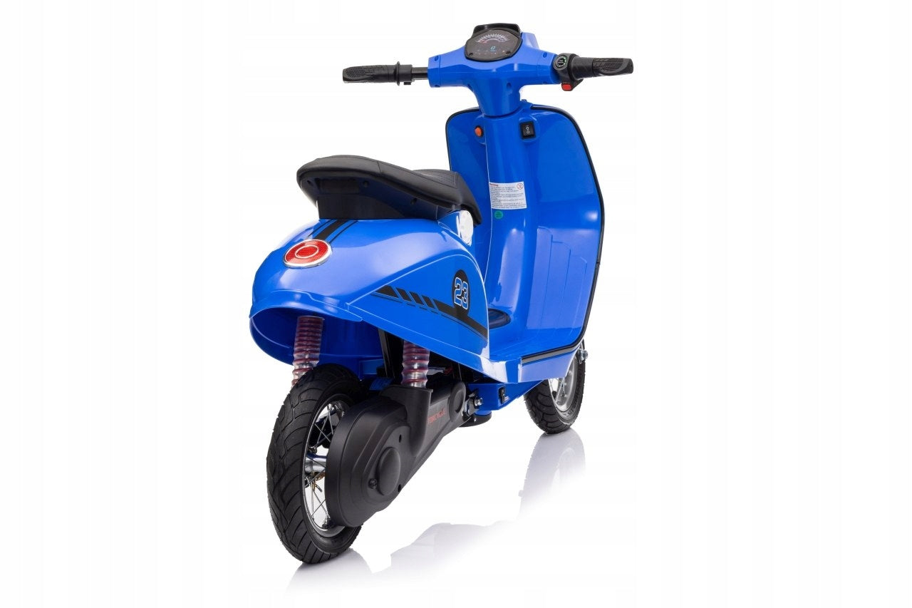 Vehicle Scooter Retro 23 Blue Ramiz Brand Ramiz