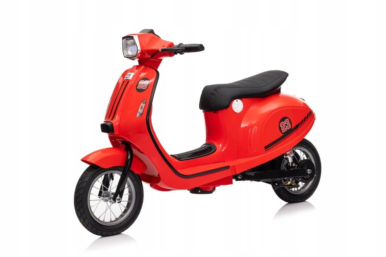 Vehicle Scooter Retro 23 Red Brand Ramiz