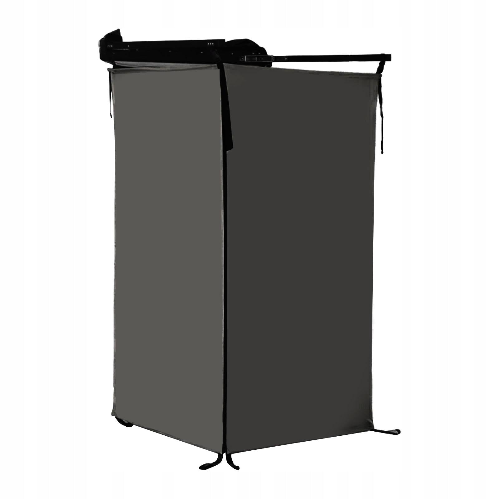Vehicle Side Shower Tent Outdoor Changing Dressing Room Privacy Black Brand no brand