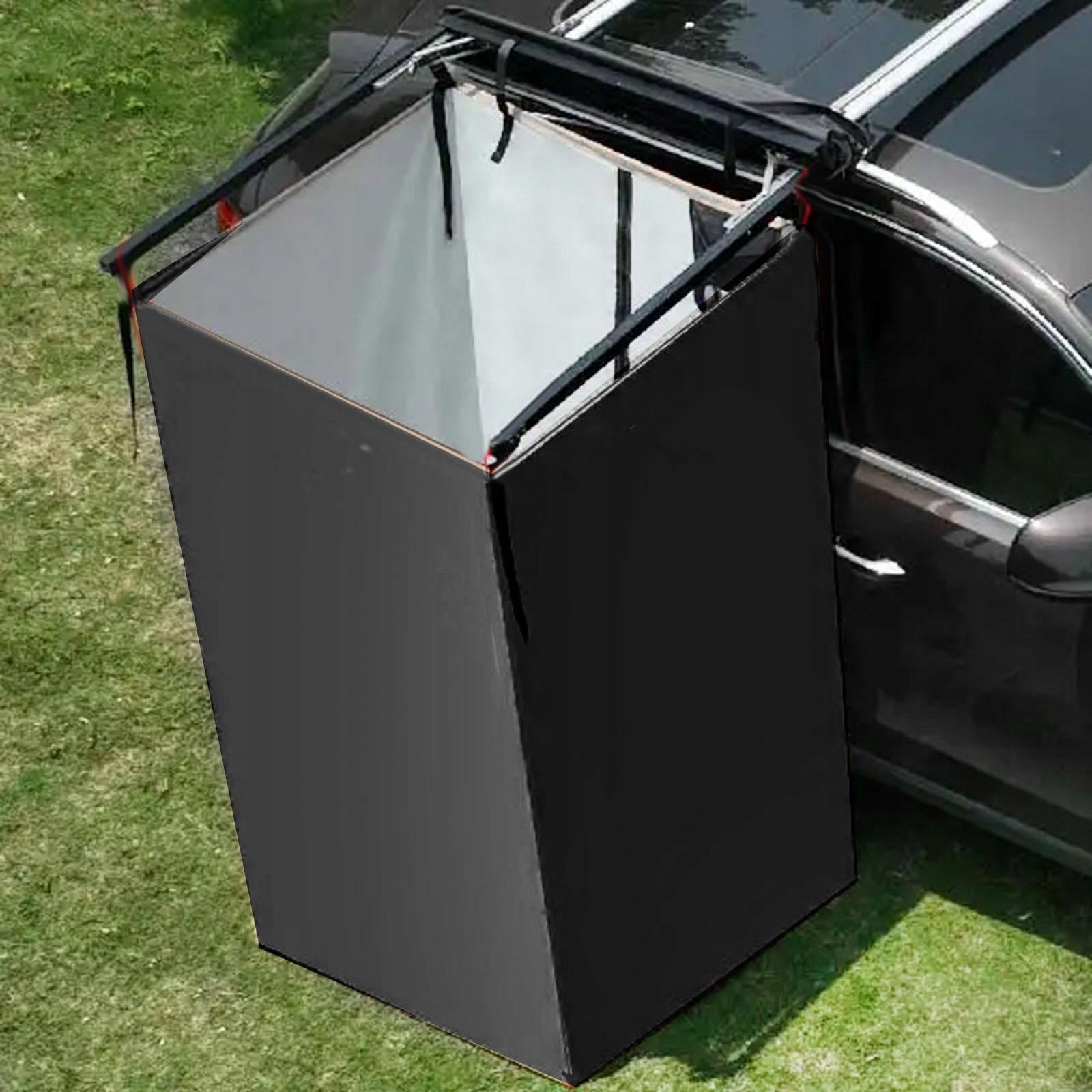 Vehicle Side Shower Tent Outdoor Changing Dressing Room Privacy Black Number of people not specified