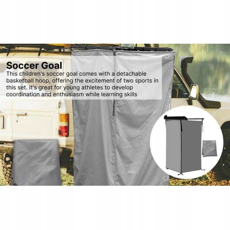 Vehicle Side Shower Tent Portable Hiking Outdoor Shower Room Dressing Gray Additional features none