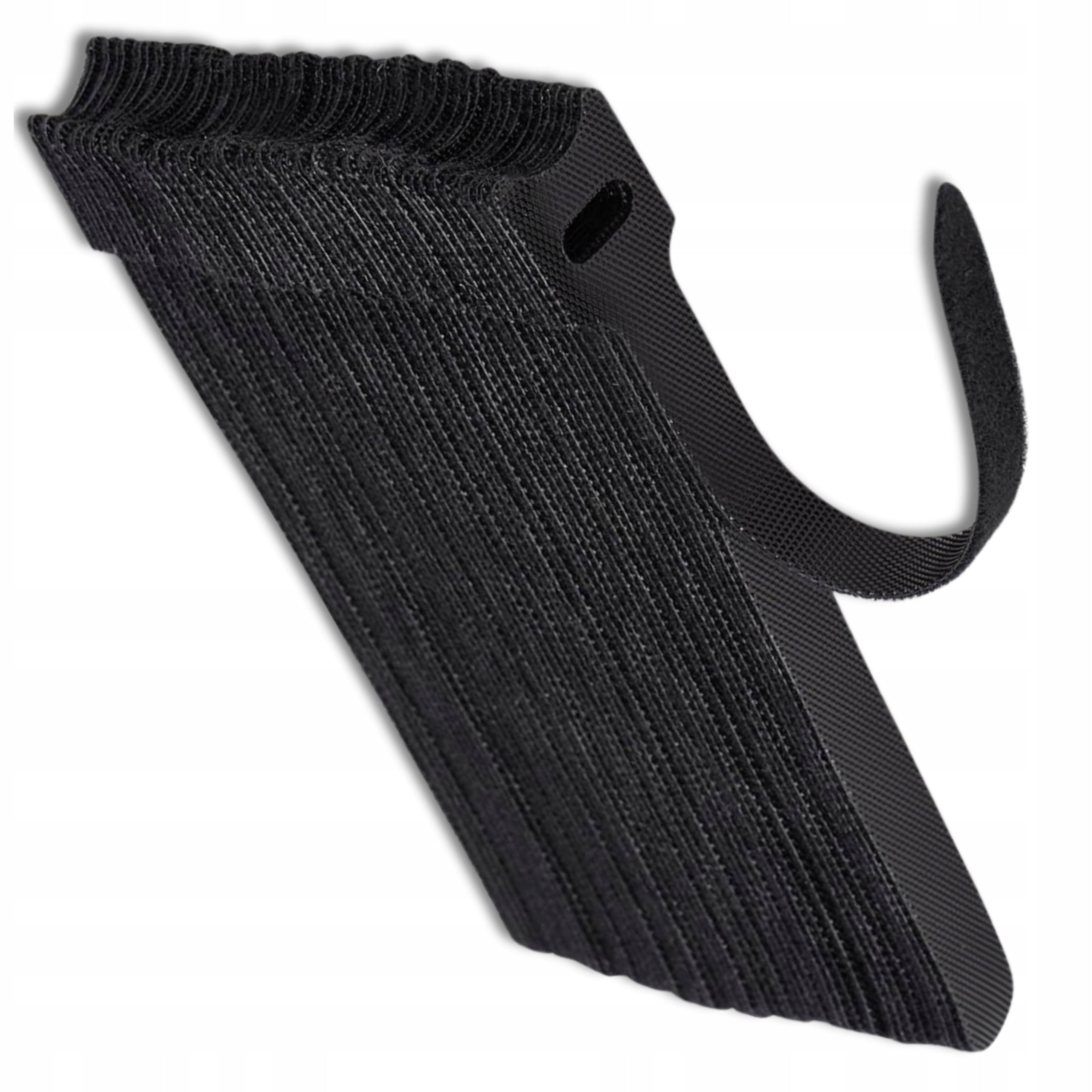 Velcro Band For Cable Masking Cover Black Tape 100pcs
