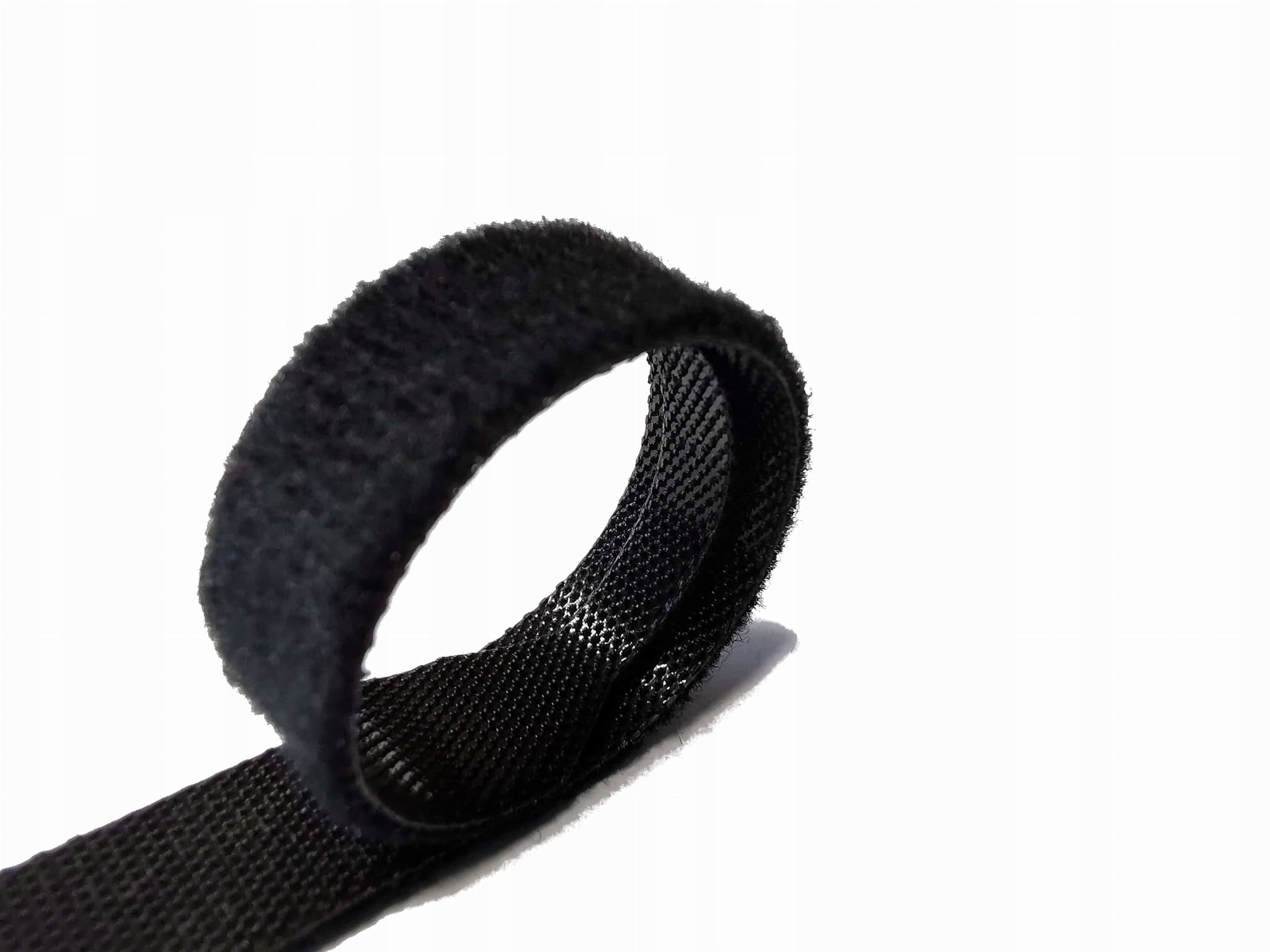 Velcro bands ORGANIZER for cables 20x200 mm 10 pcs Color black