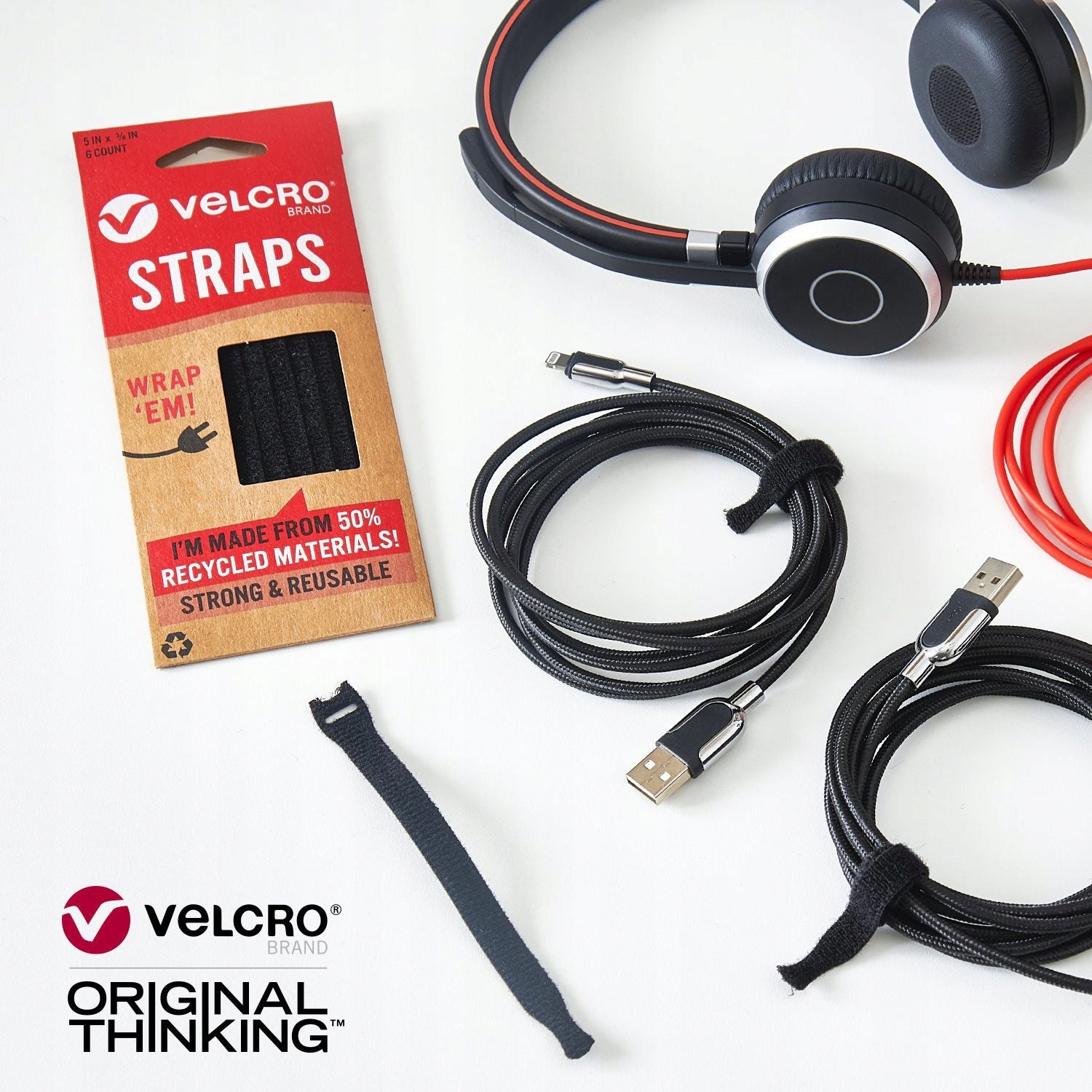 Velcro bands VELCRO reusable VELCRO Packaging status original
