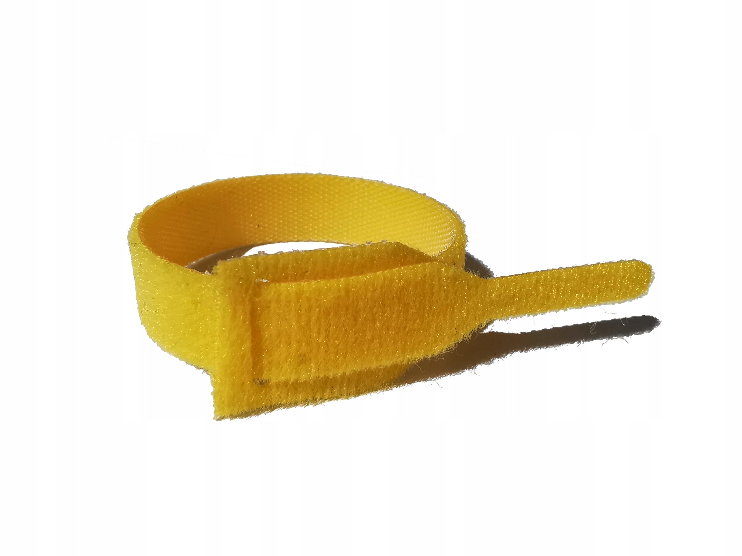 Velcro clamps cable Velcro organizer 20x125 mm 10 pcs yellow