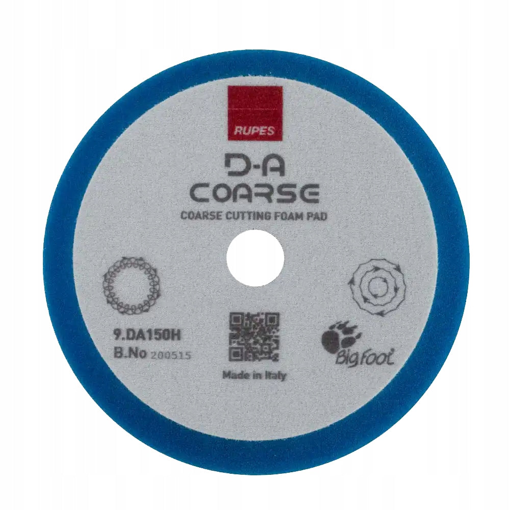Velcro polishing sponge RUPES DA High Performance 130/150mm COARSE 9.DA150H Manufacturer code 9.DA150H