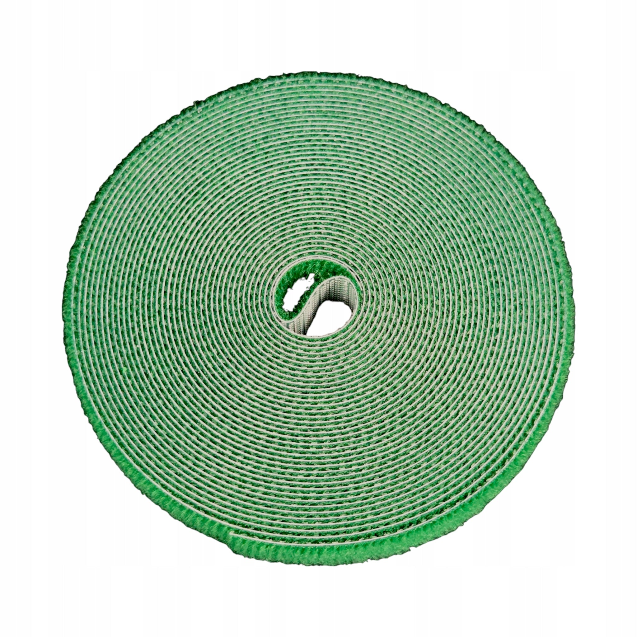 Velcro tape 10mm x 5m dark green