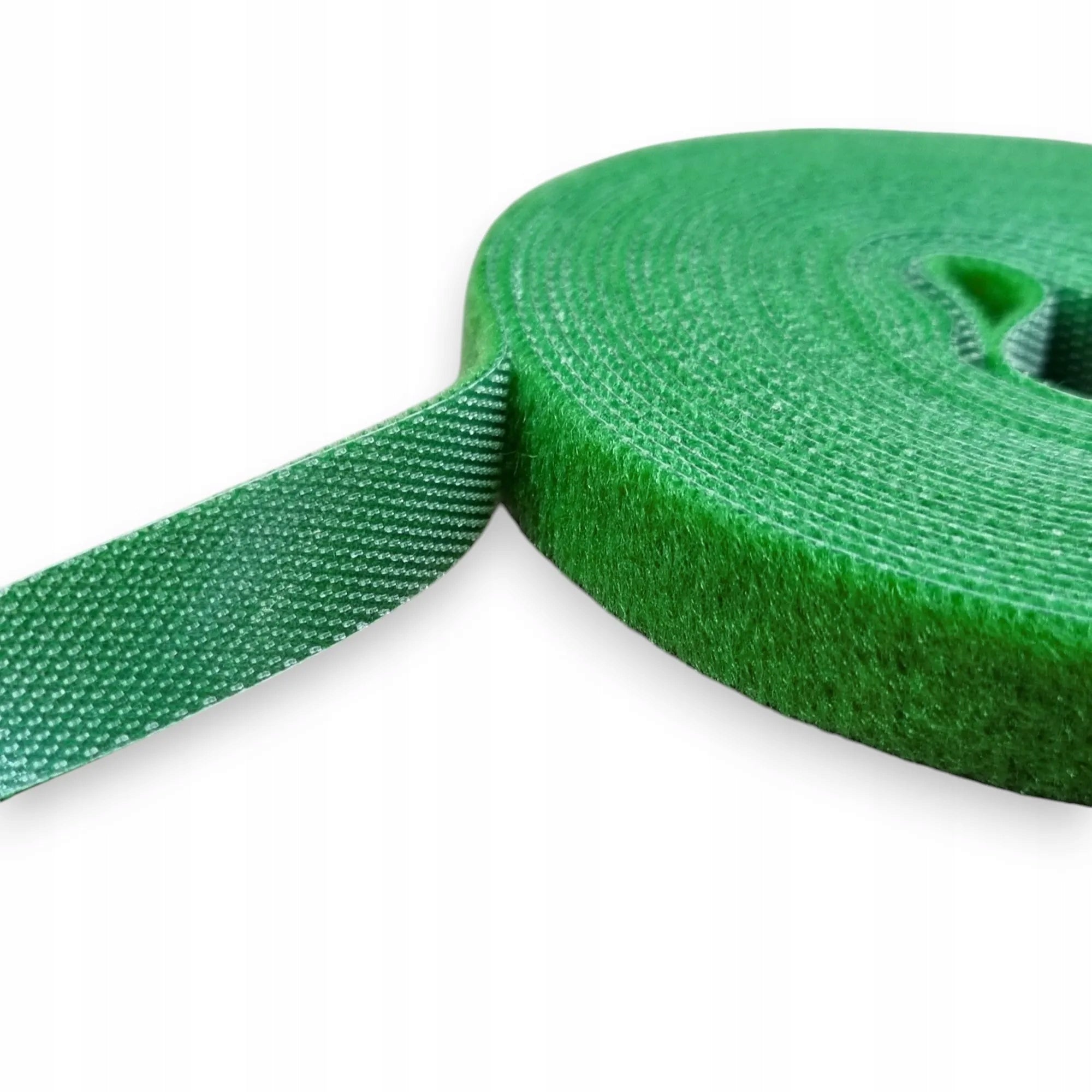 Velcro tape for flowers and plants 500cm 5m green Color green