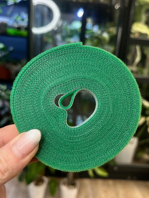 Velcro tape for plants 5 m / green