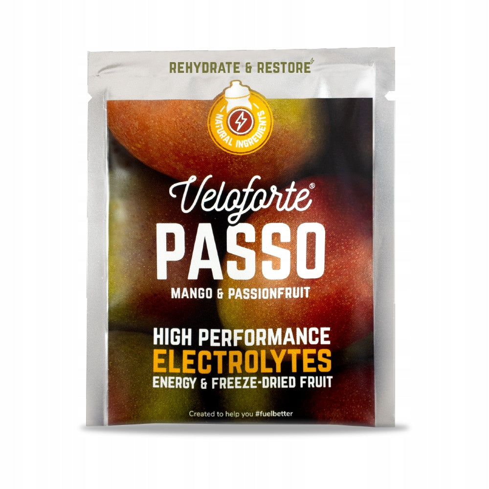 Veloforte Passo Carbohydrate Drink with Mango Electrolytes and Passionfruit 27 g