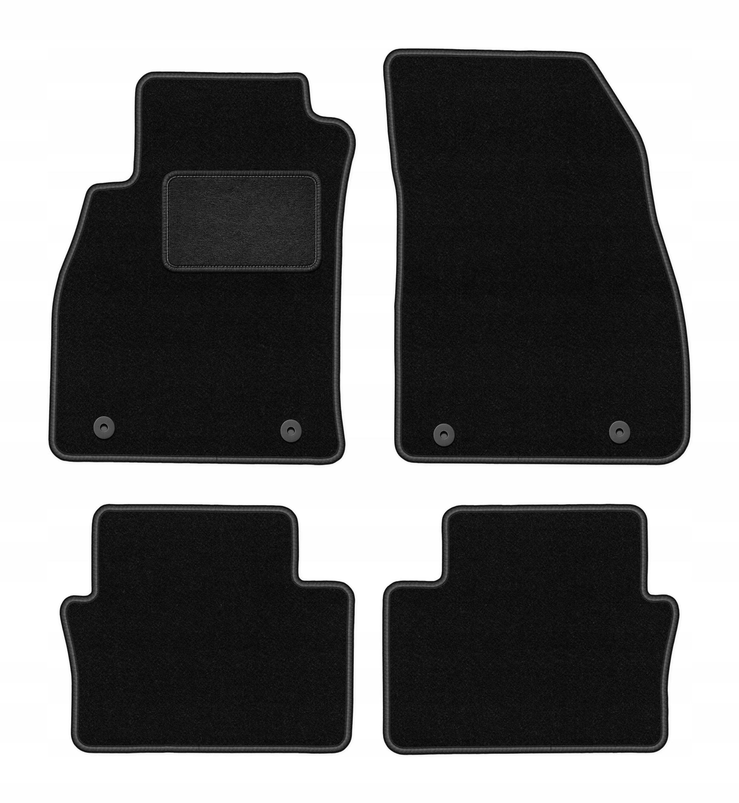 Velour rugs for: Opel Insignia A sedan, station wagon, grand tourer, hatchback