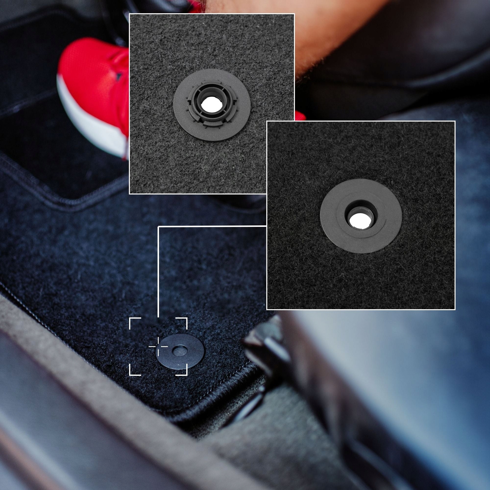 Velour rugs for: Peugeot 3008 I minivan (2009-2016) Manufacturer's catalog number KLCW0348