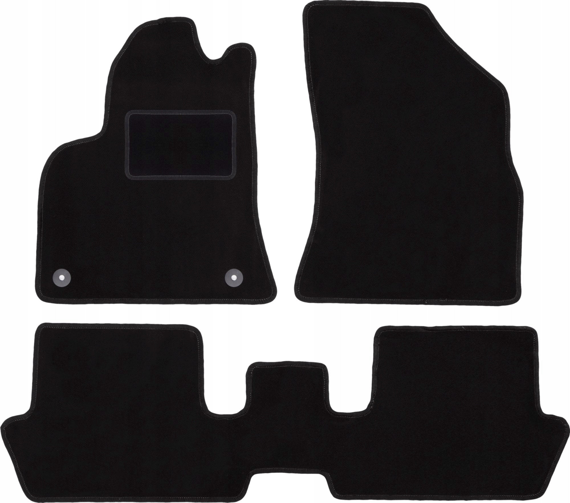 Velour rugs for: Peugeot 3008 I minivan (2009-2016)