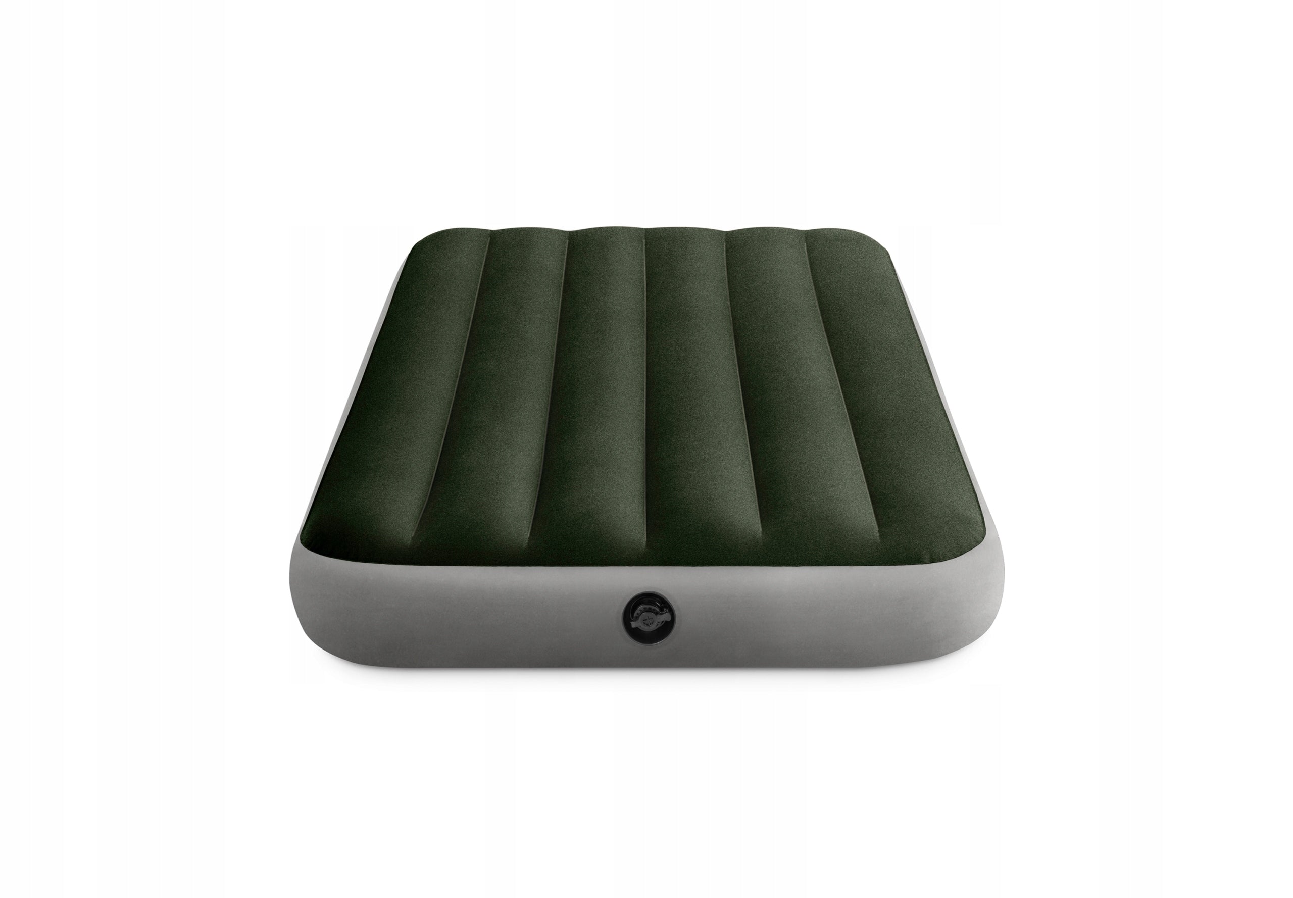 Velvet mattress inflatable sleeping bed INTEX 64107 99x191x25 cm green Brand Intex