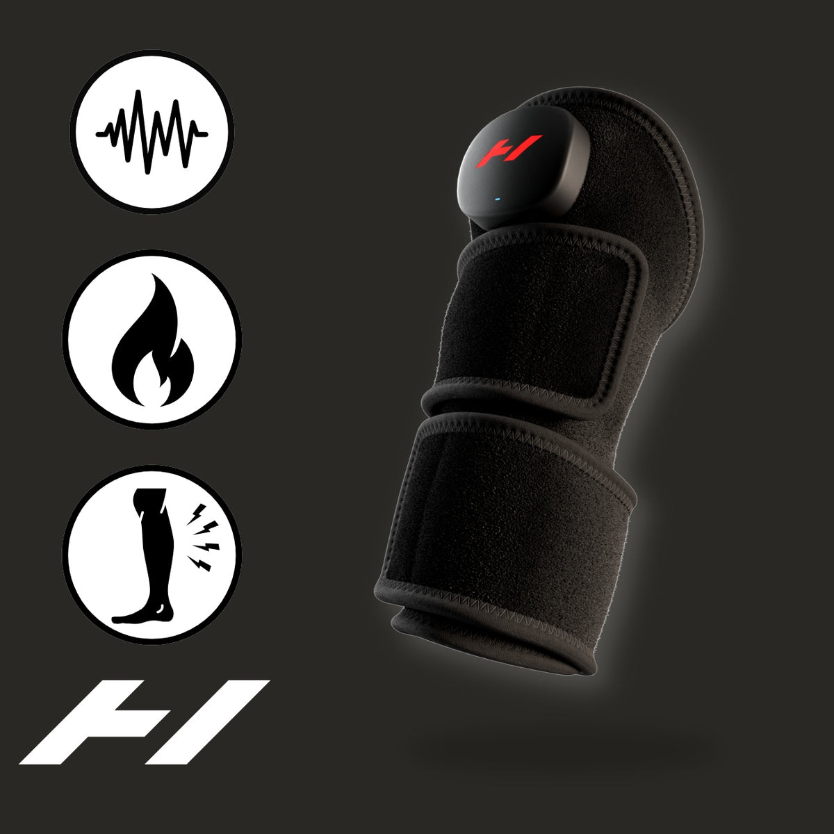 Venom 2 Leg Relaxing Massager Warming Vibration Black EAN (GTIN) 810050282703