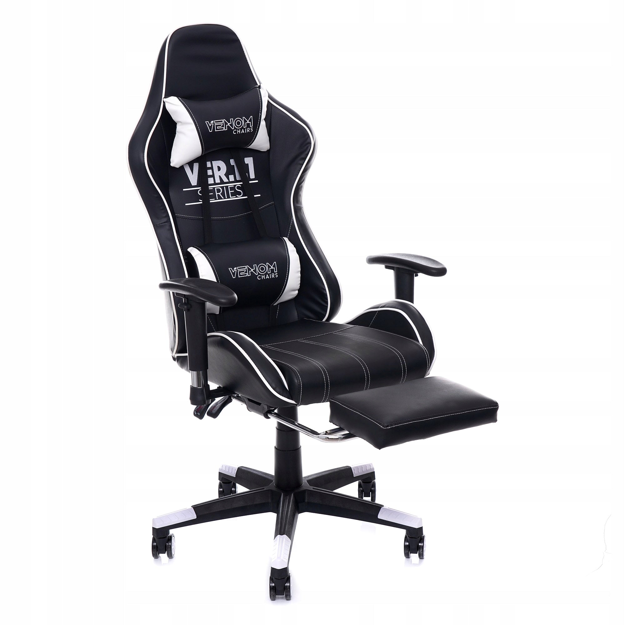 Venom Chairs VER 1.1 gaming chair for player WHITE EAN (GTIN) 5904323440299