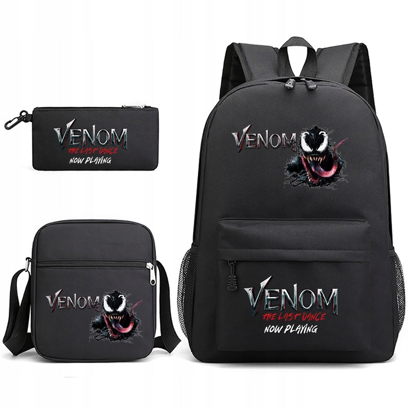 Venom SCHOOL SET BACKPACK BAG PENCIL CASE high quality Packaging status original