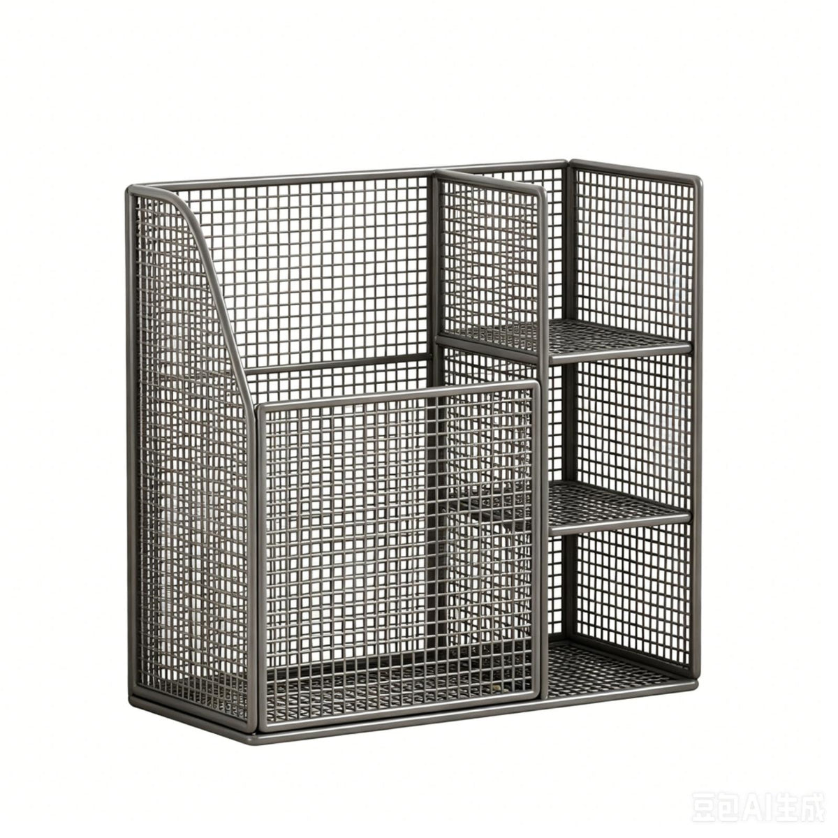 Ventilated Sports Gear Organizer Split Design Exercise Blk - Floor-standing
