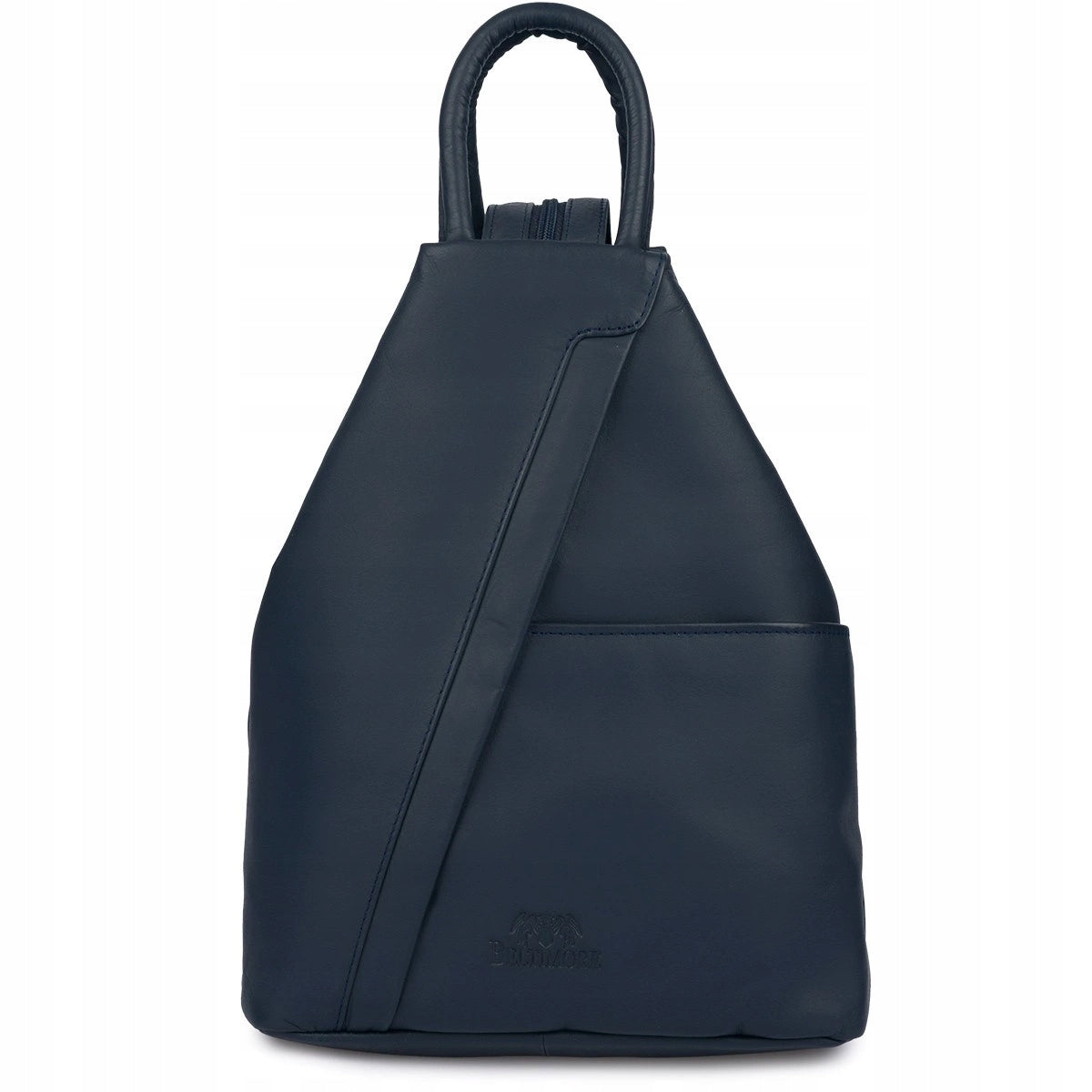 Vera Pelle women's city backpack genuine leather roomy 4 pockets