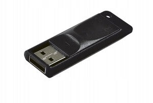 Verbatim 32 GB USB 2.0 Retractable Flash Drive Color black