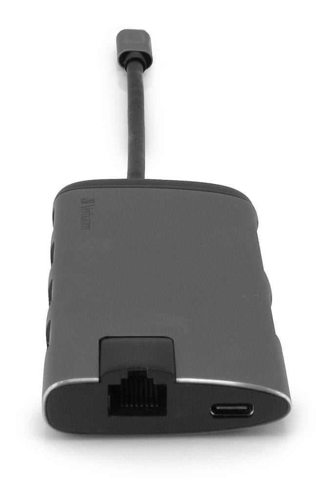 Verbatim 49142 USB-C 6in1 Hub: 3xUSB 3.0, HDMI 4K, RJ45, SD/microSD Manufacturer code 604380725