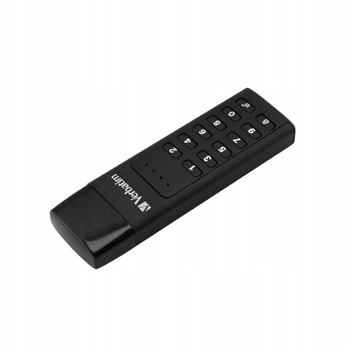 Verbatim Keypad Secure 32GB USB-C 3.0 with Keyboard Capacity 32 GB