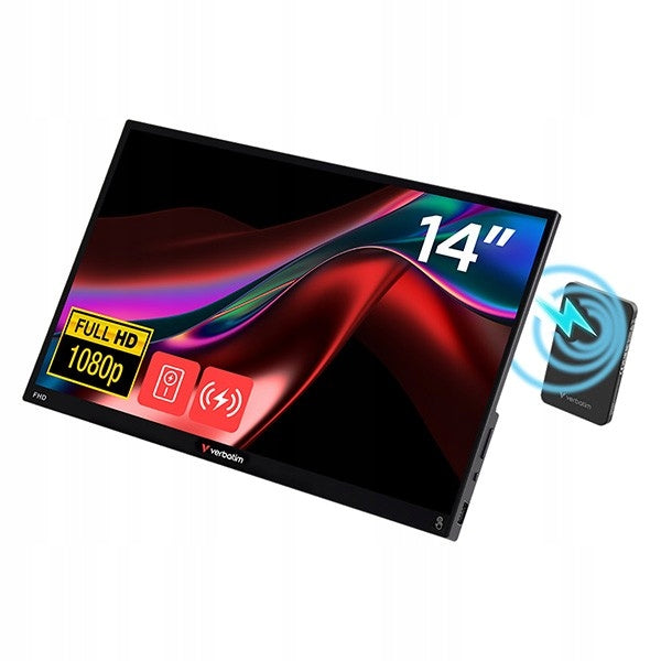 Verbatim LIGHT 14 Full HD Portable Touchscreen Monitor (1920 x 1080) Packaging status original