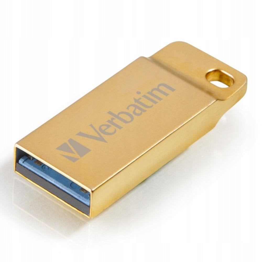 Verbatim Metal Executive 16GB USB 3.0 Gold Metal Color