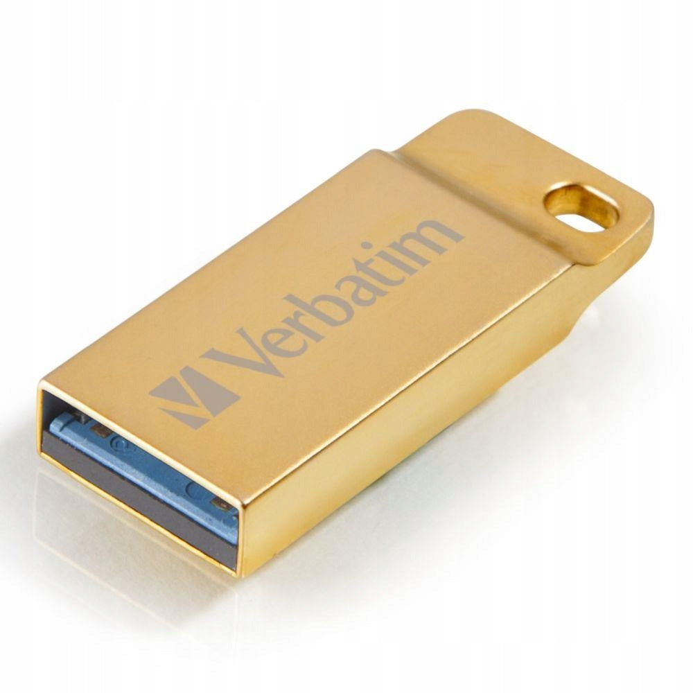 Verbatim Metal Executive 32GB USB 3.0 Gold pendrive