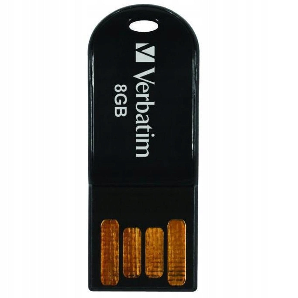 Verbatim Micro USB 8GB flash drive - ultra-thin, USB 2.0 Color black