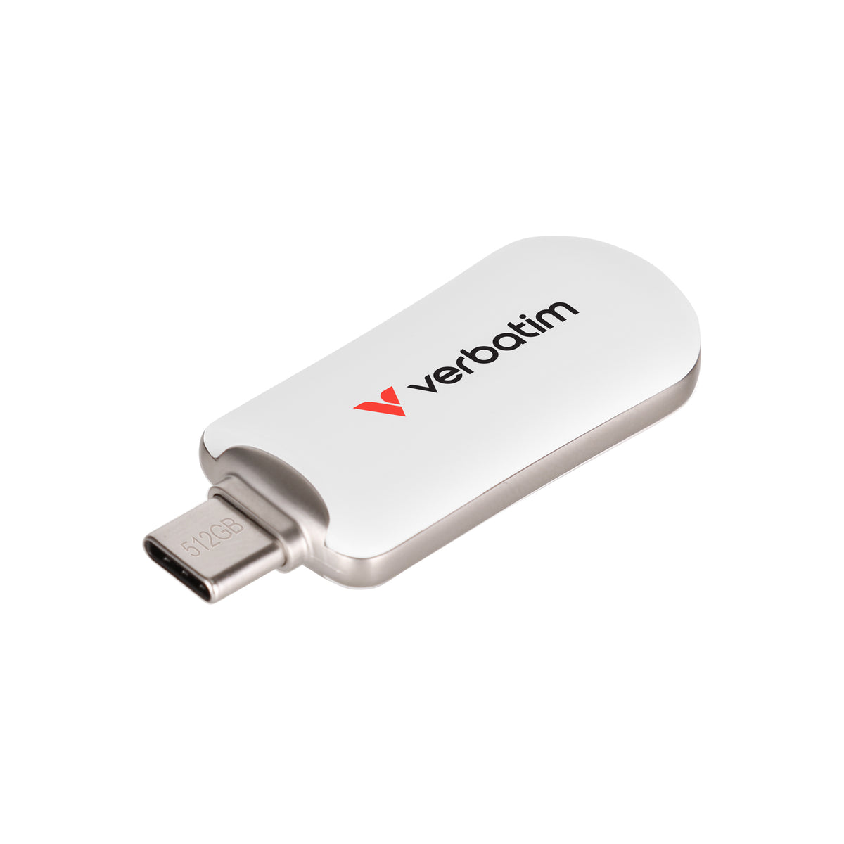Verbatim Plectra 512GB USB-C 3.2 Gen 1 white Color white
