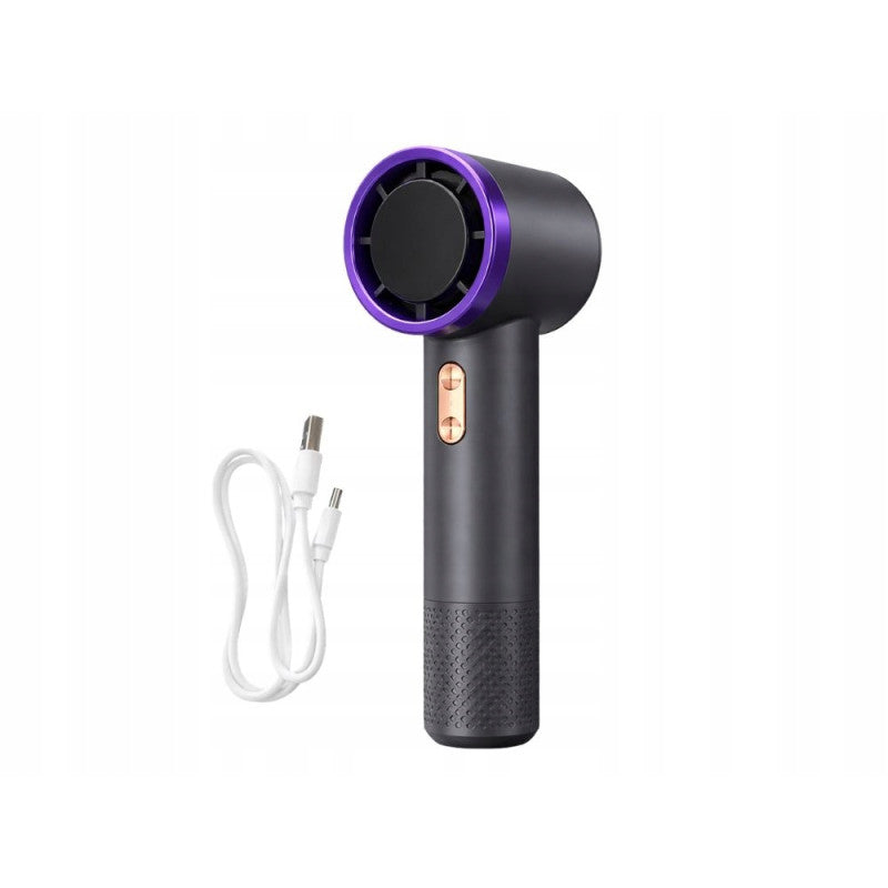 Verk 27708 Ruční mini ventilátor, USB, 5 W, černý