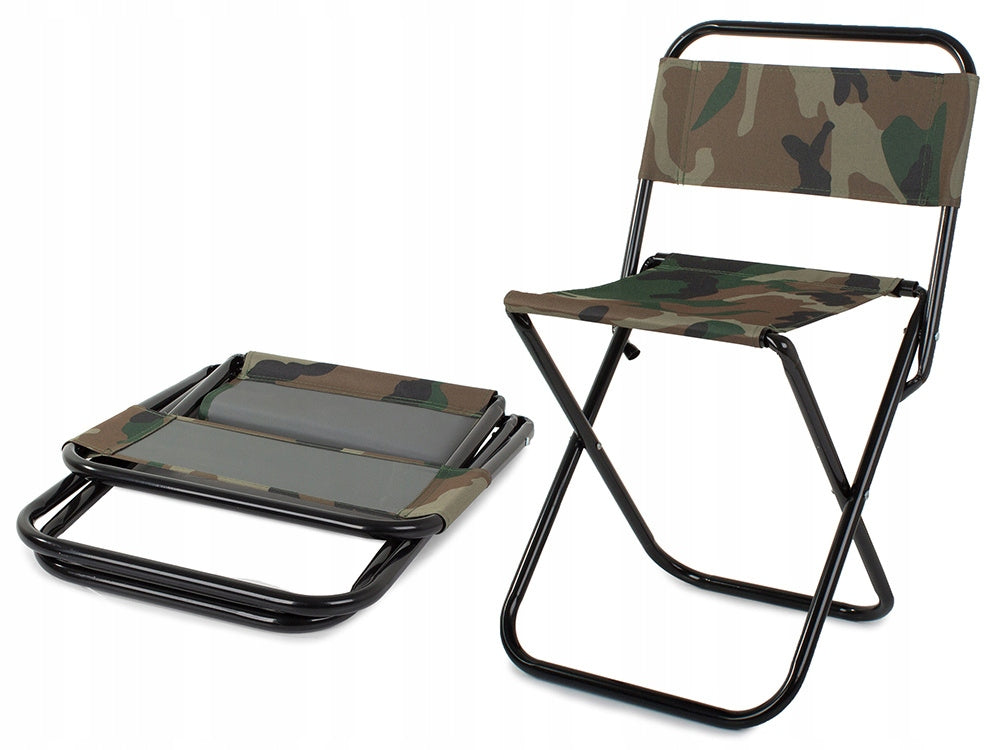 Verk Highchair Hiking Chair Folding Fishing Camo Beige Camping Color beige