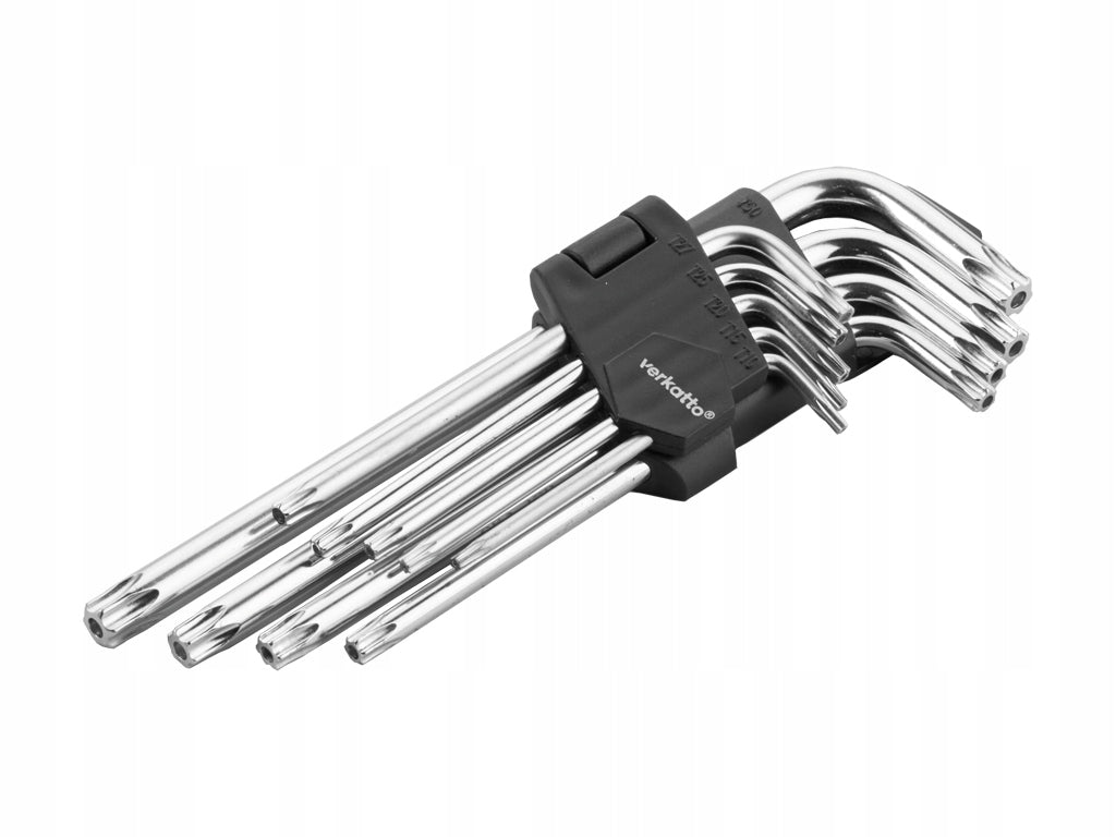 Verkatto Set of TORX long wrenches T10-T50 9 pcs. Packaging status original