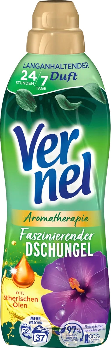 Vernel Faszinierender Dschungel softener 37 washes 814 ml
