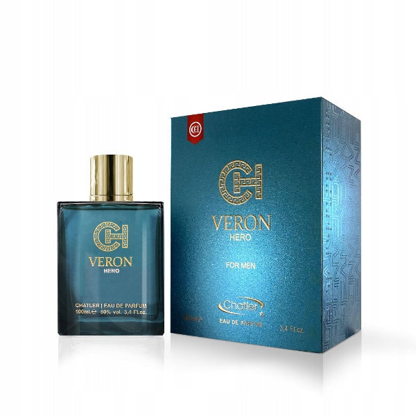 Veron Hero - 100ml - eau de parfum - for men - Chatler Packaging status original