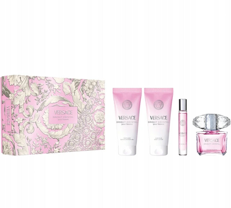 Versace Bright Crystal Gift Set for Women EDT 50 ml + Primary Gel