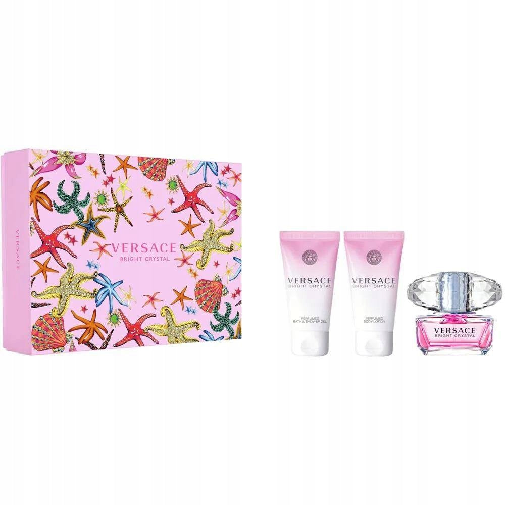 Versace Bright Crystal edt 50ml + lotion + gel
