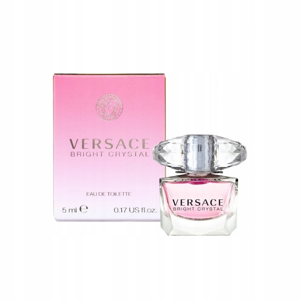 Versace Bright Cystal Eau de Toilette 5ml Cork Packaging status original