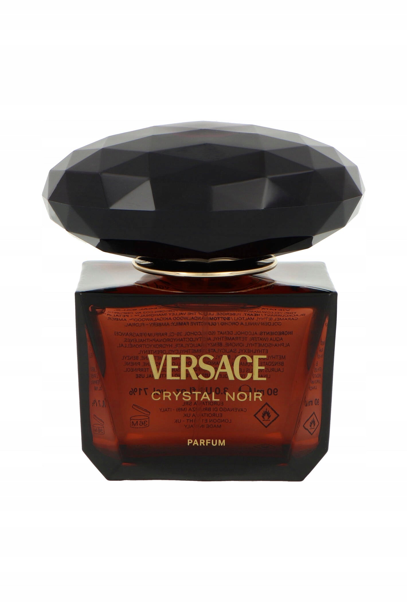 Versace Crystal Noir Parfum for women 90 ml Packaging status original
